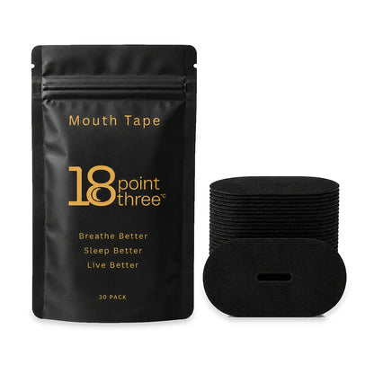 18pointthree Mouth Tape pouch and tape strips